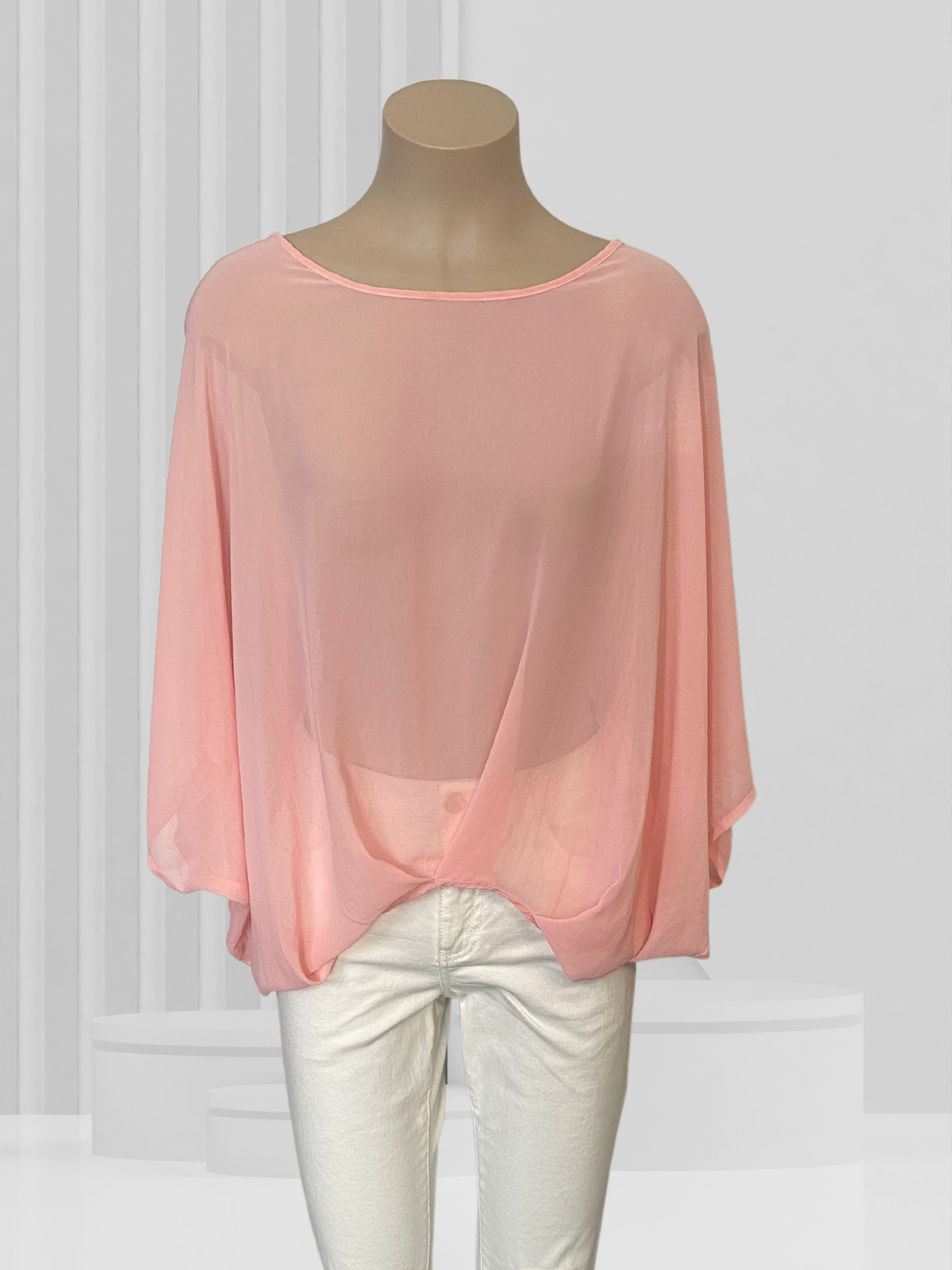 IVY BLU Pink Top Size 12