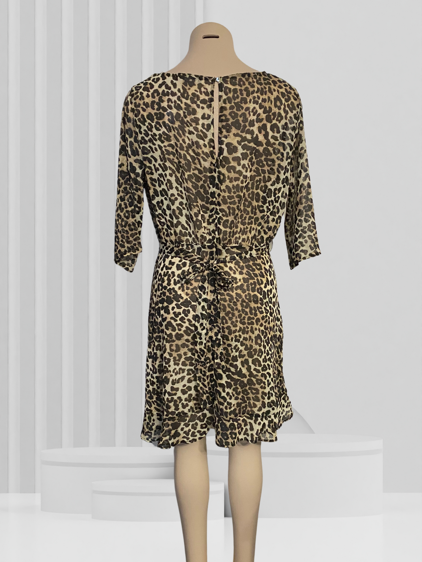 FATE + BECKER Animal Print Dress Size 14