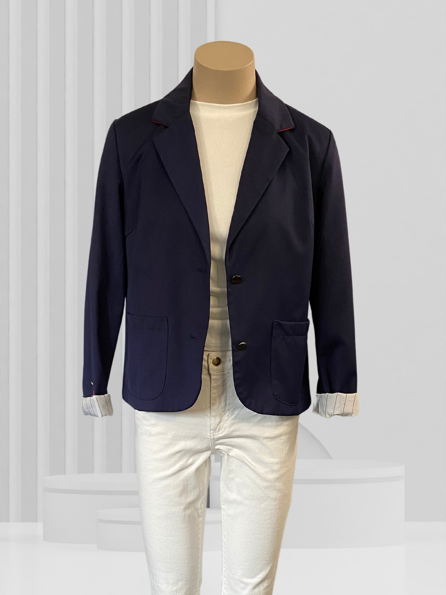 MIMOSO Navy Blazer Size 10