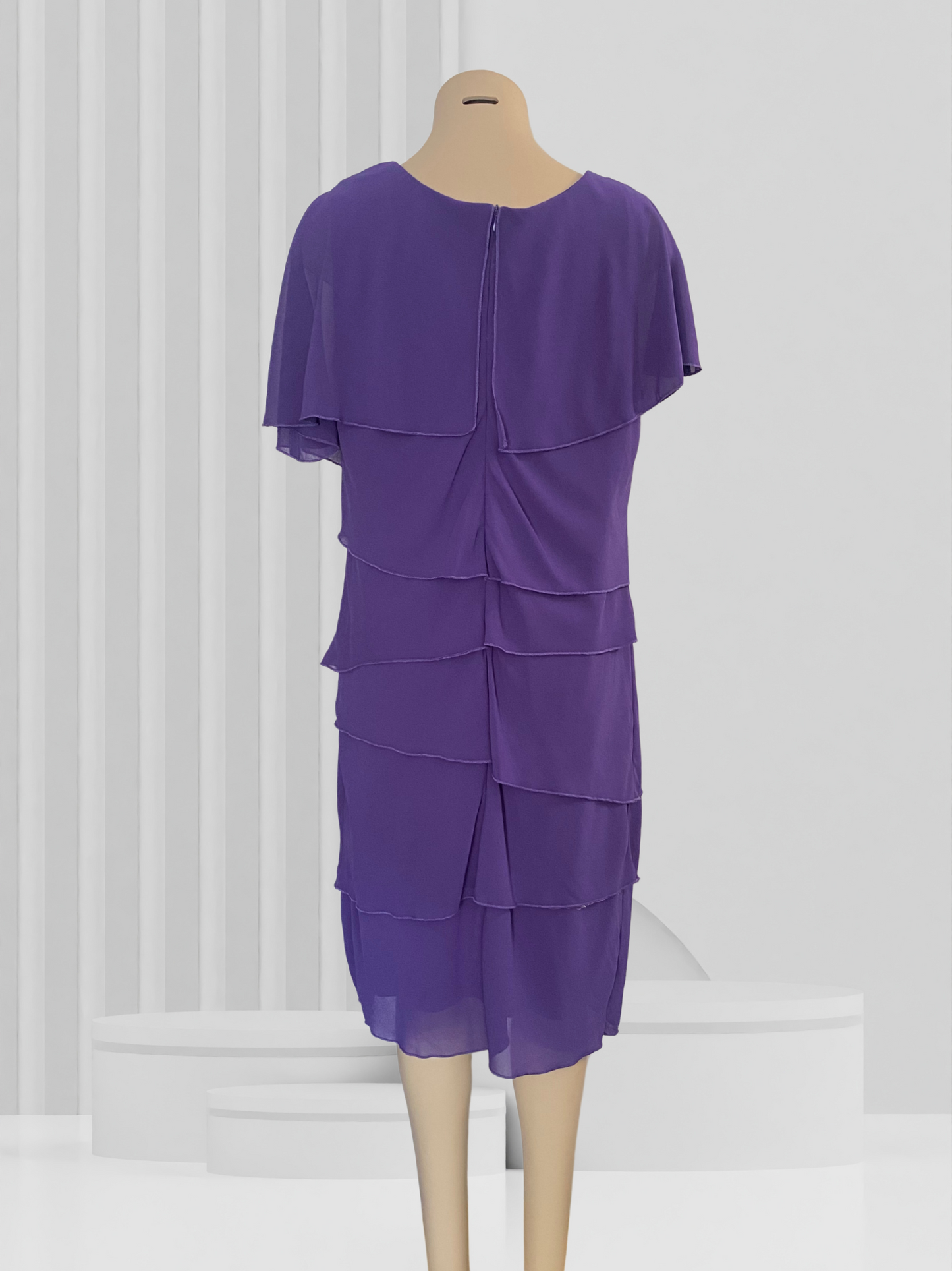 MERRIC Purple Dress Size 14 - BNWT