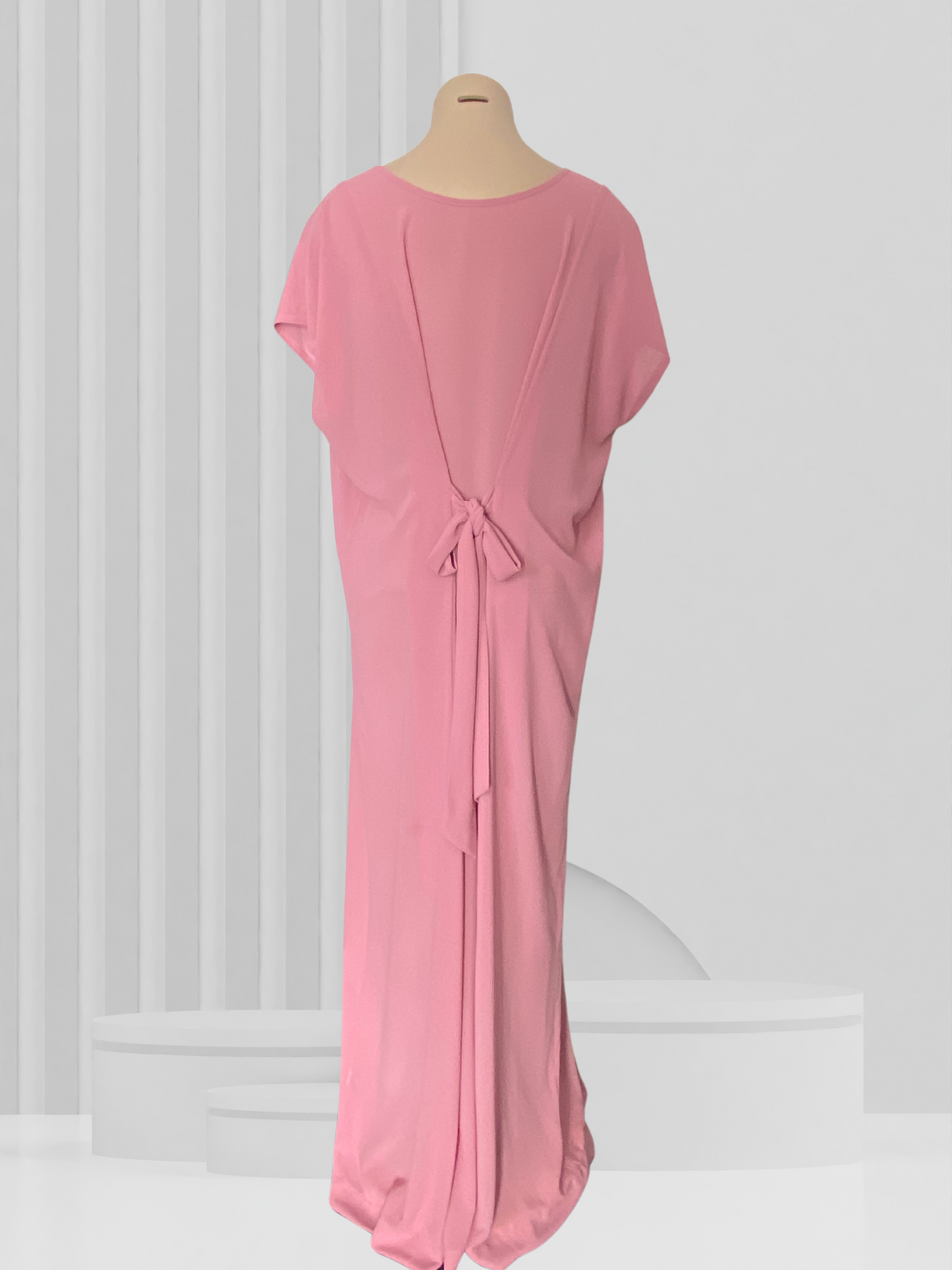 Pink Chiffon Dress Size 18?