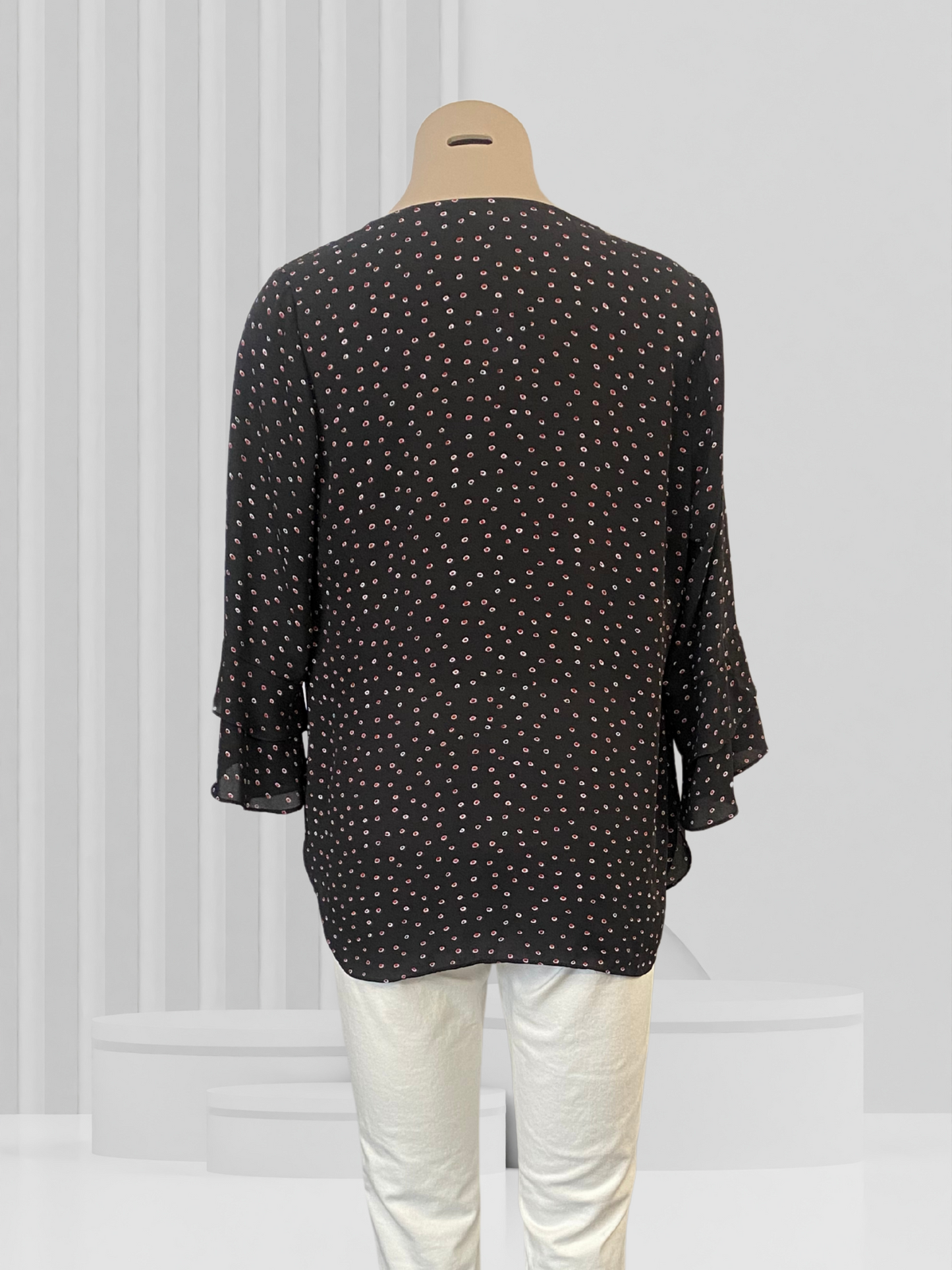 OLIVER BLACK Black Top Size 14