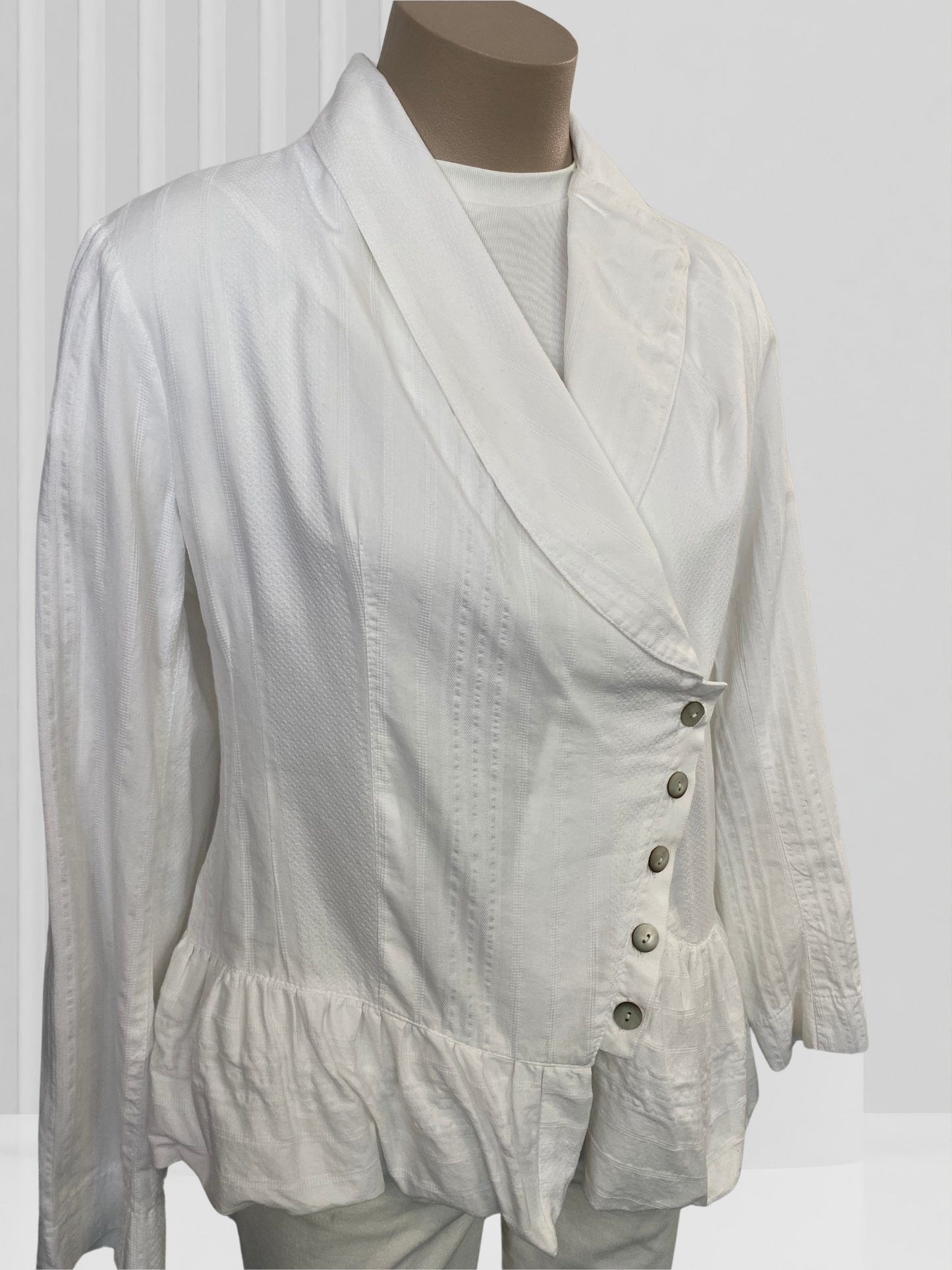 TRELISE COOPER White Jacket Size 14