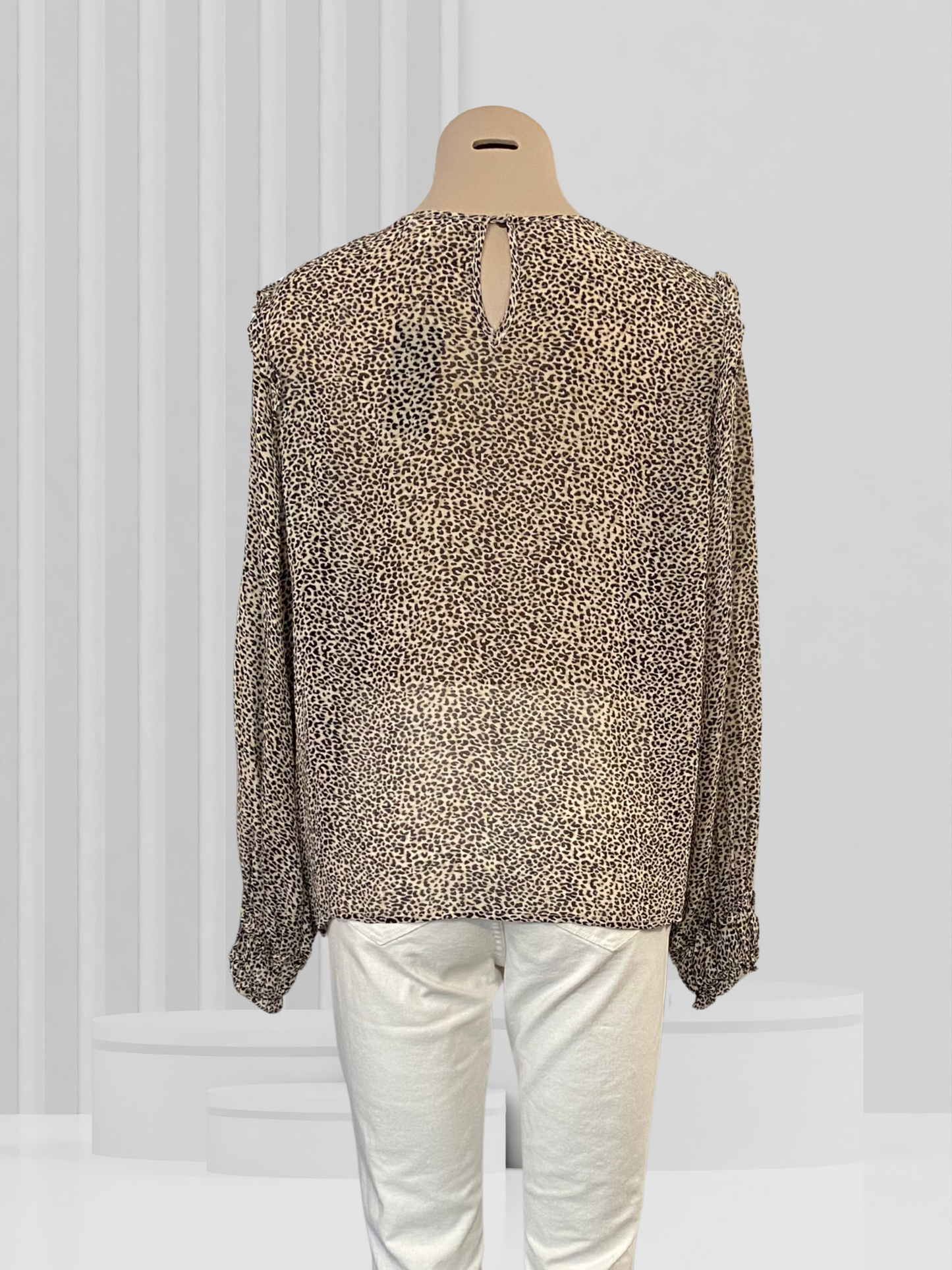 MAX Animal Print Top Size 10