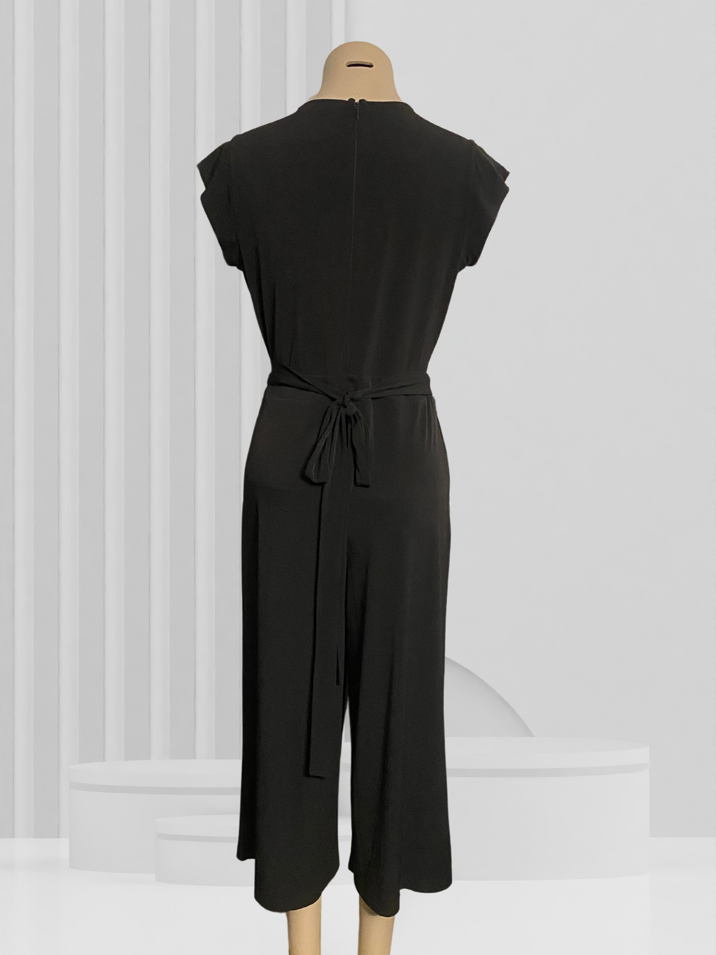 JACQUI.E Black Jumpsuit Size S