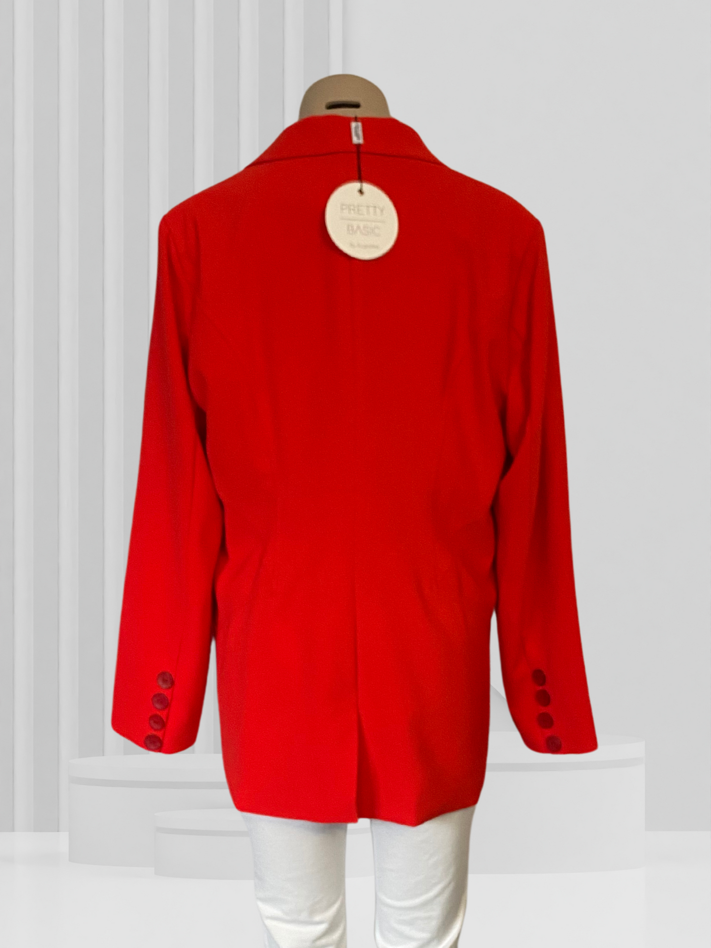 PRETTY BASICS BY AUGUSTINE Red Jacket Size L - BNWT