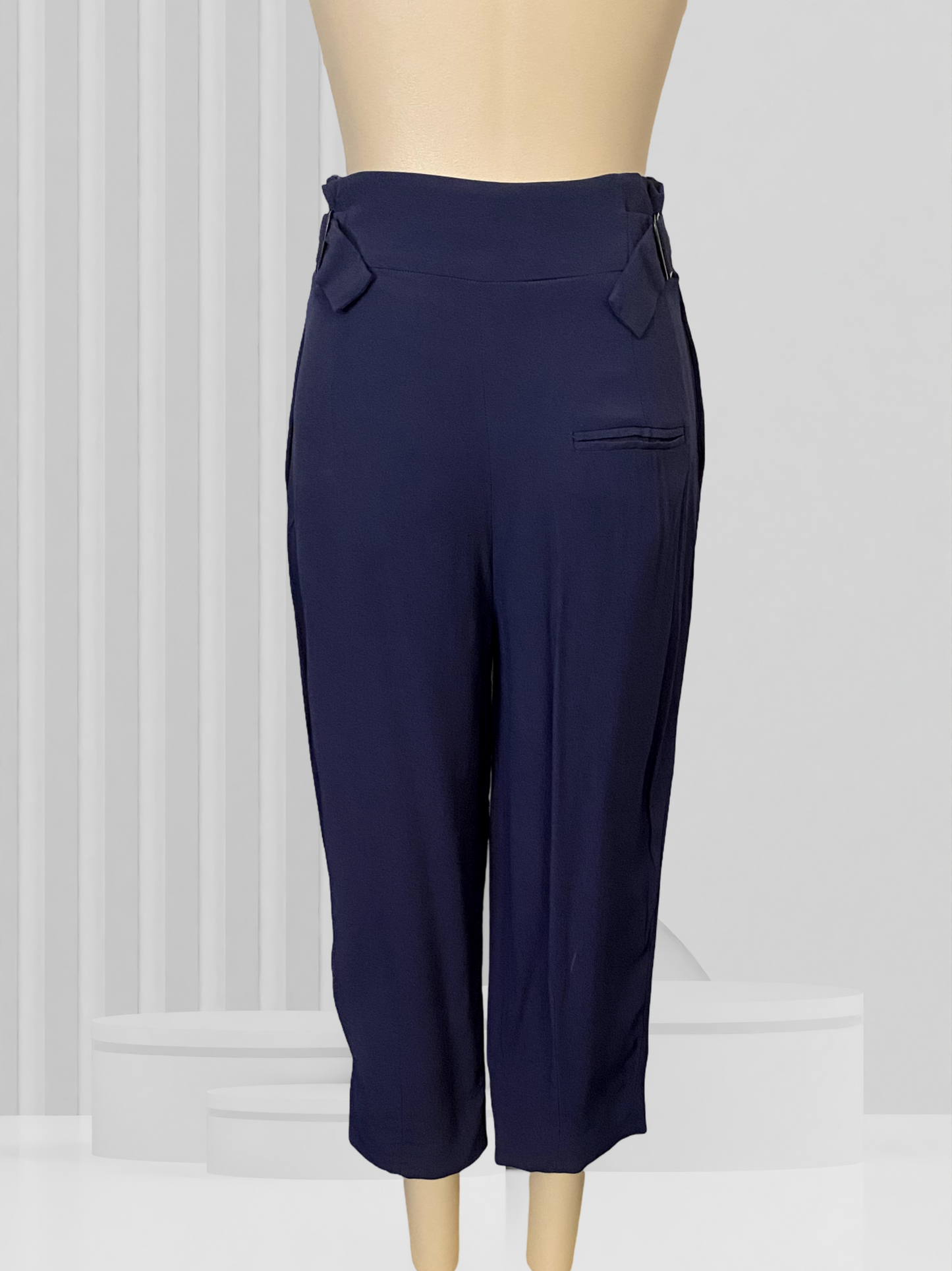 ZARA WOMAN Navy Pants Size M