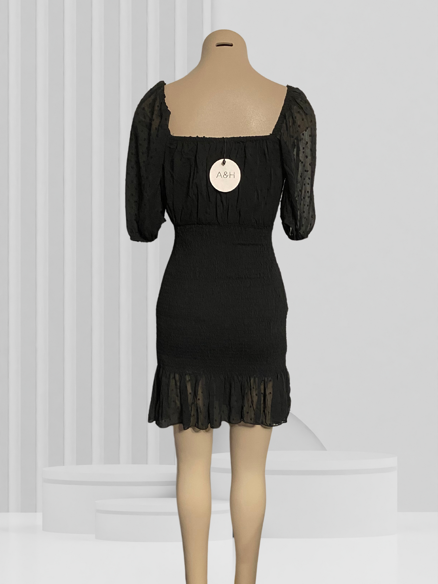 ATMOS & HERE Black Dress Size 8 - BNWT