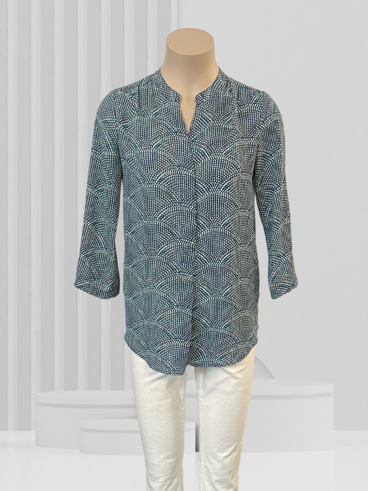 OLIVER BLACK Green Top Size 12