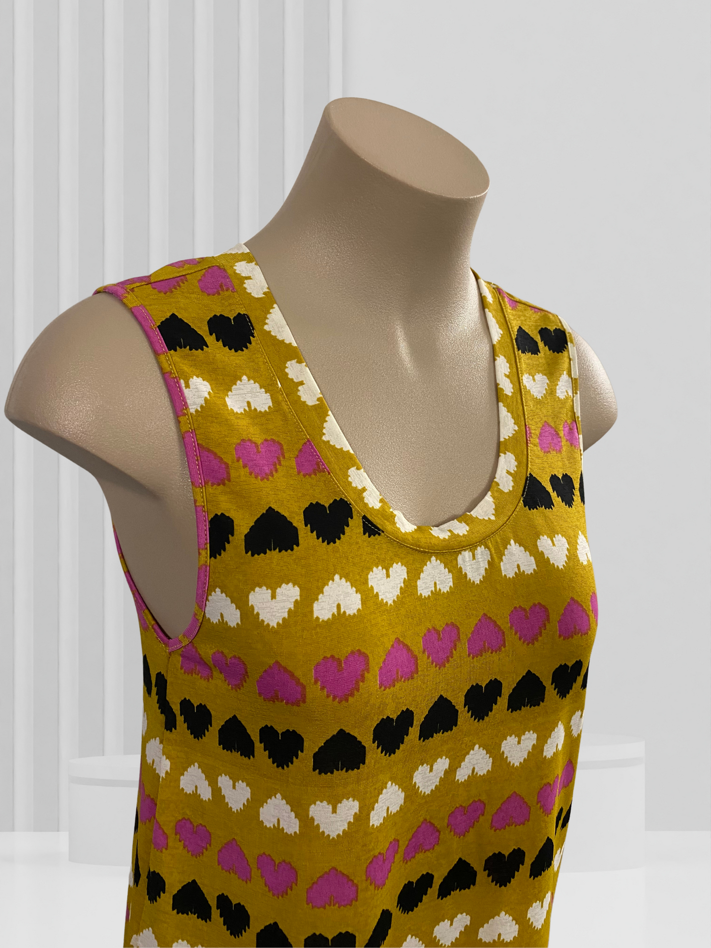 MARILYN SEYB Mustard Top Size 10