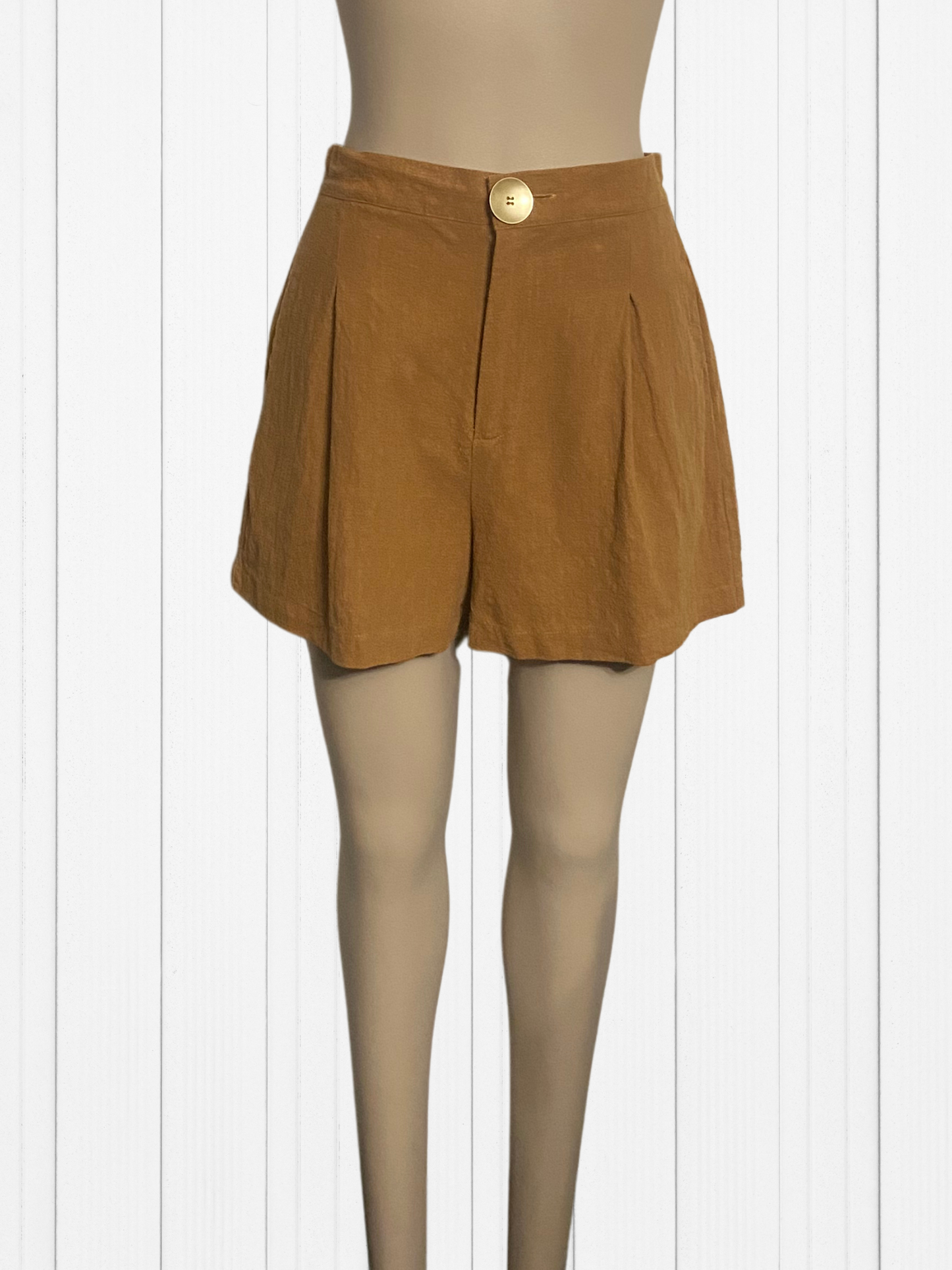 FATE + BECKER Brown Shorts Size 10