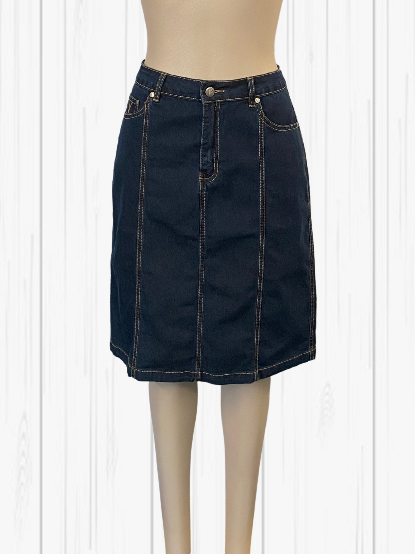 VASSALLI  Denim Skirt Size 12