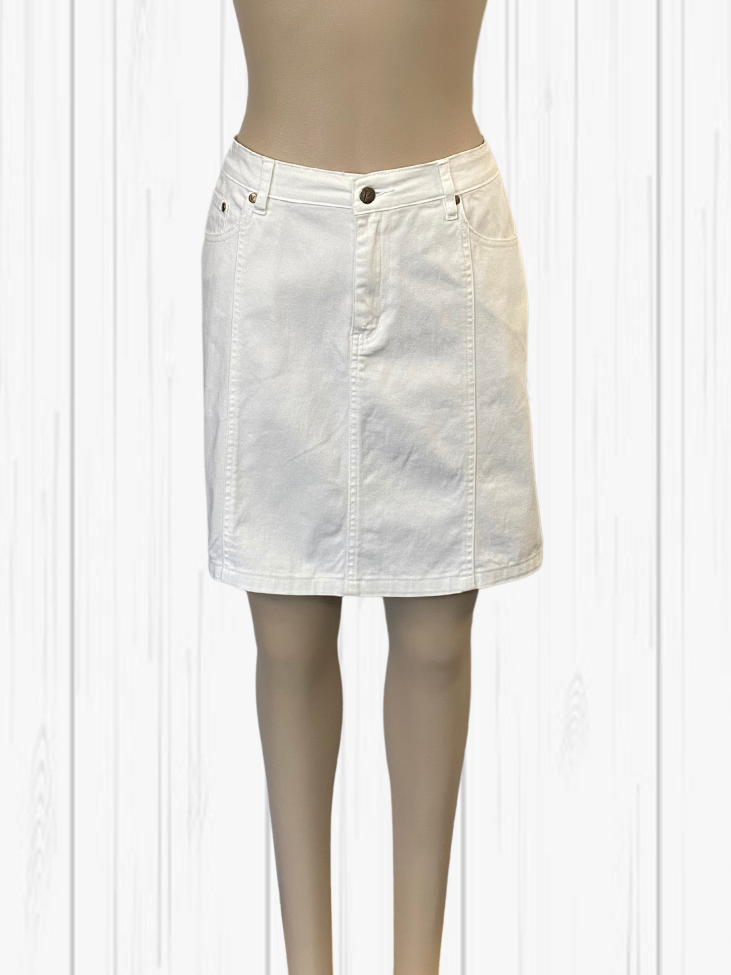 VASSALLI  White Skirt Size 14