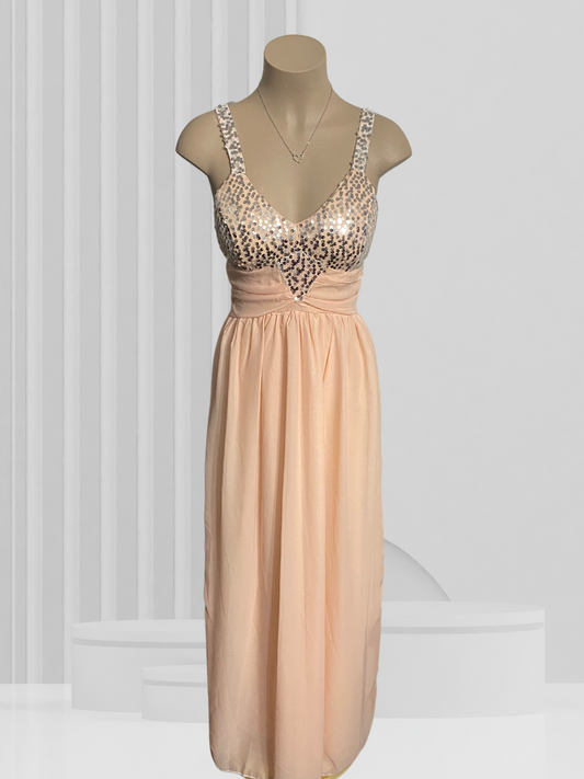 Peach Dress Size 14/16