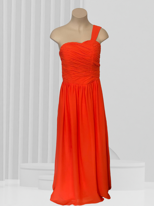 ALLY'S COLLECTION Orange Dress Size 10/12