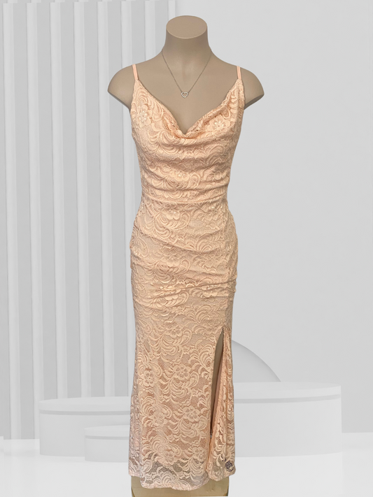 PAGANI Cream Dress Size 10