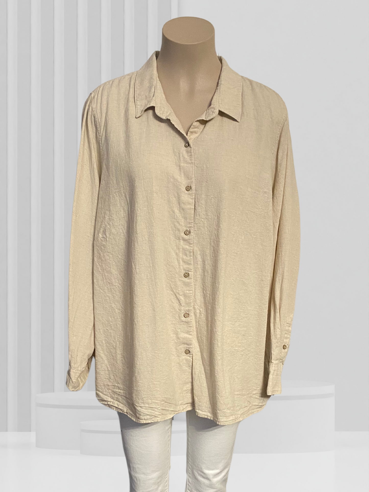 WILD CHILD Beige Top Size 24