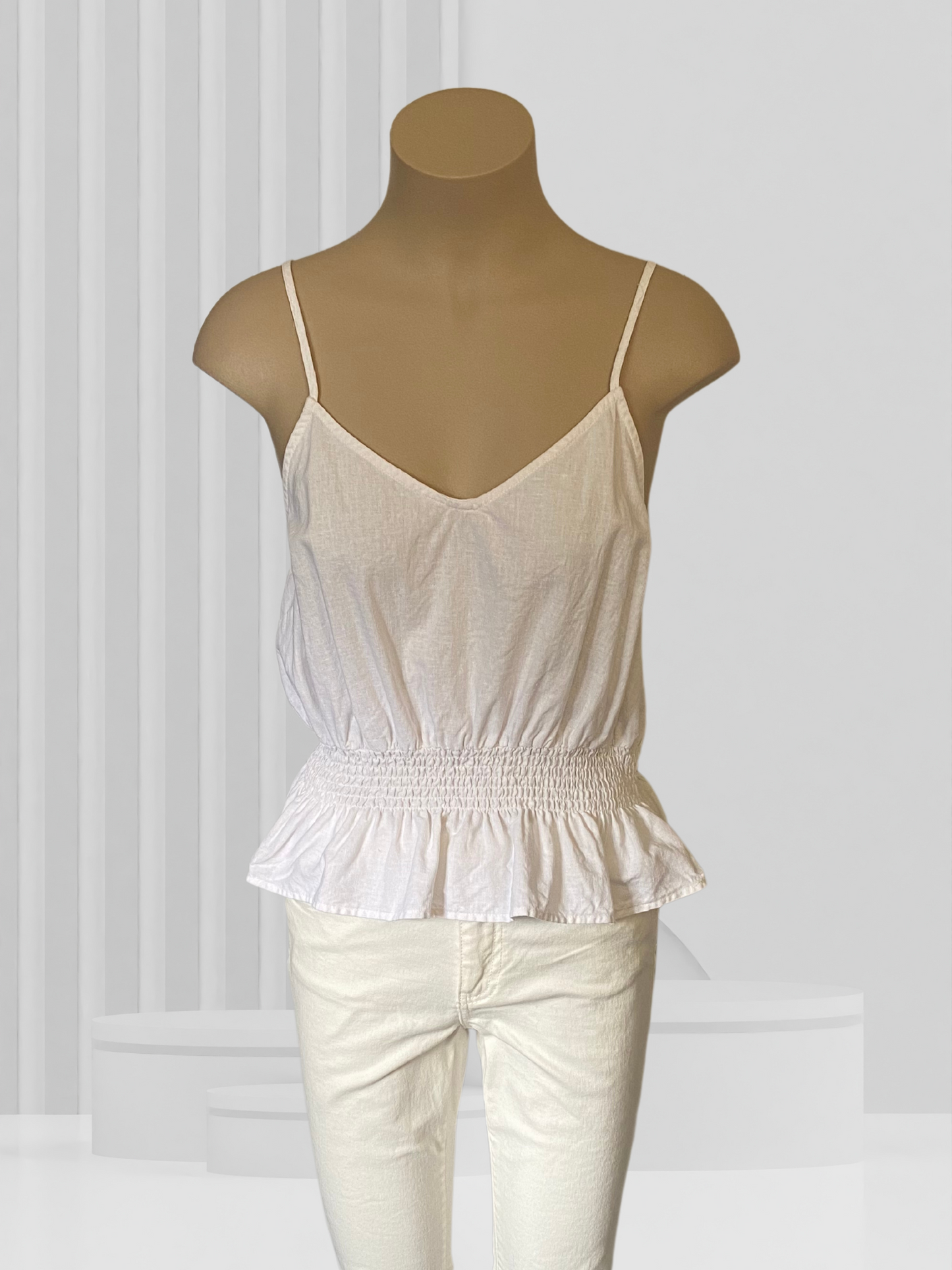 SASS White Top Size 12