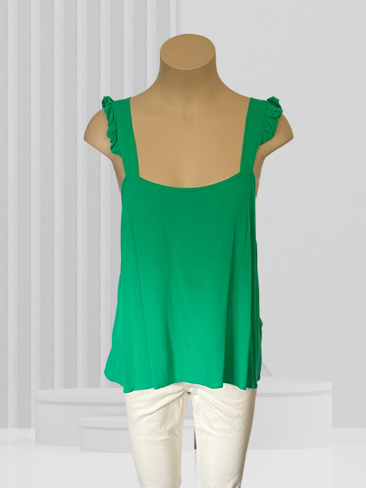 SASS Green Top Size 12