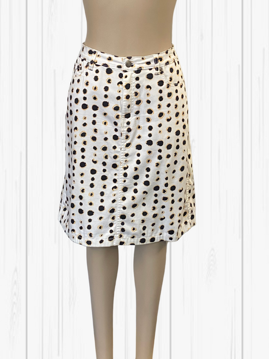 VASSALLI  Black & White Skirt Size 12