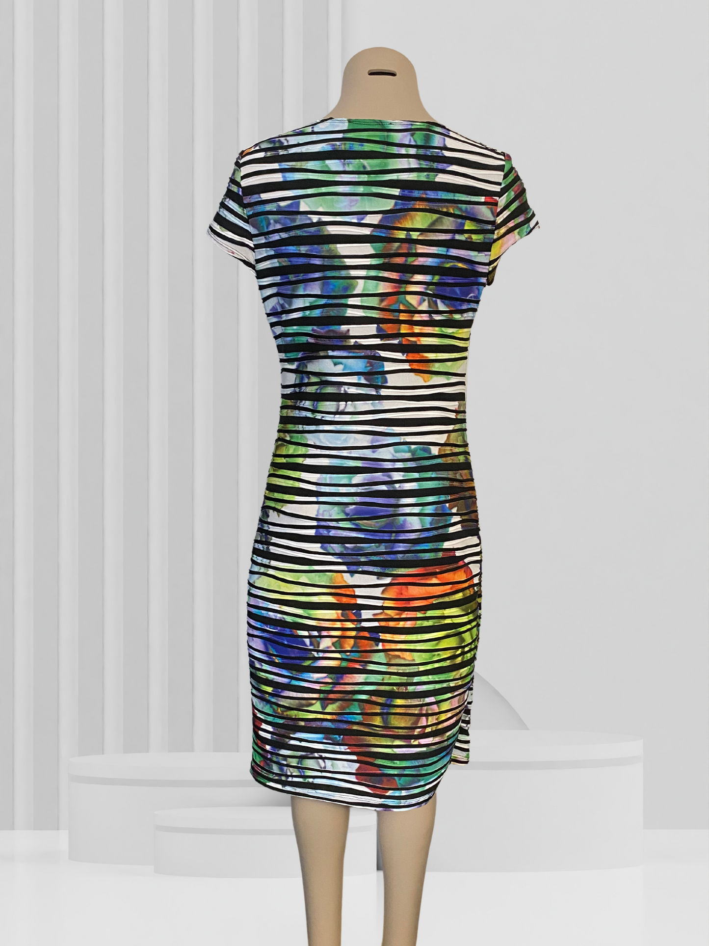 JOSEPH RIBKOFF Multi Coloured Dress Size 14 BNWT